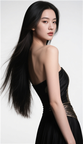 亚洲时尚女性杂志风人像摄影写真图片